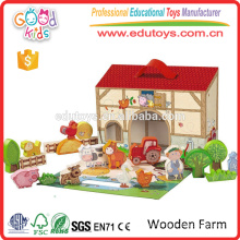 New Product Good Price and Luxurious Wood Farm Set for Baby